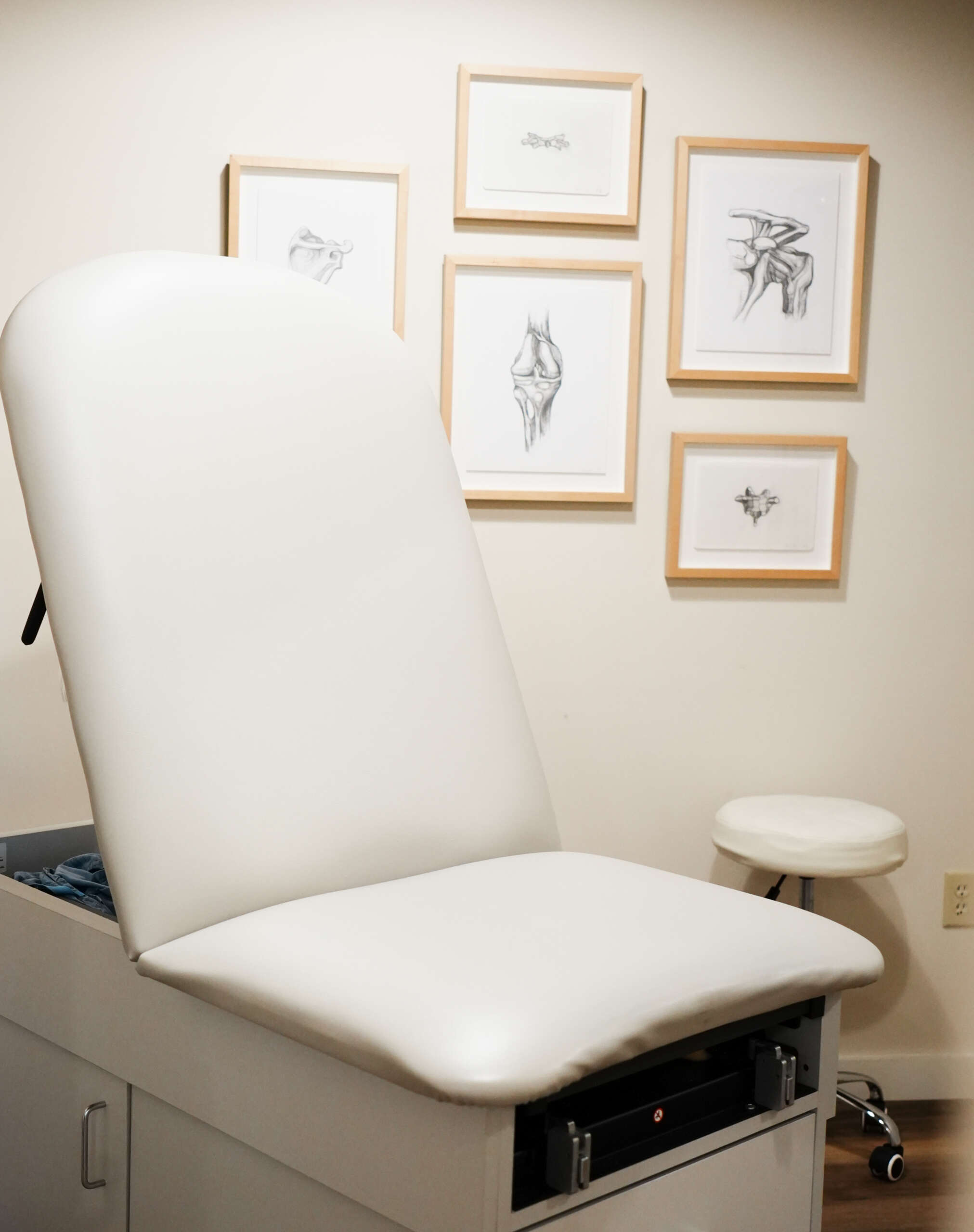 Local Burlington art and decor inside Bendavid Clinic