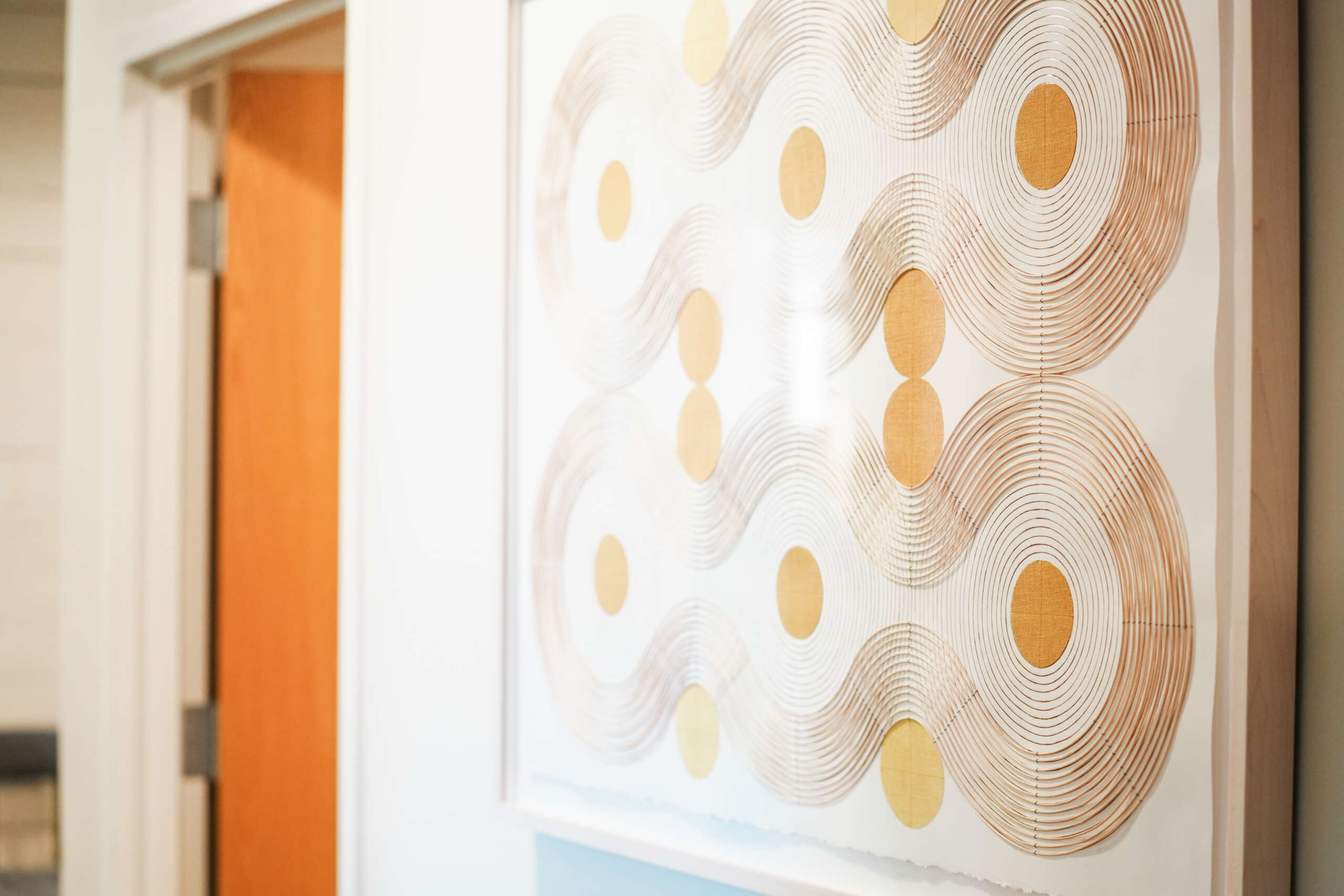 Local Burlington art and decor inside Bendavid Clinic