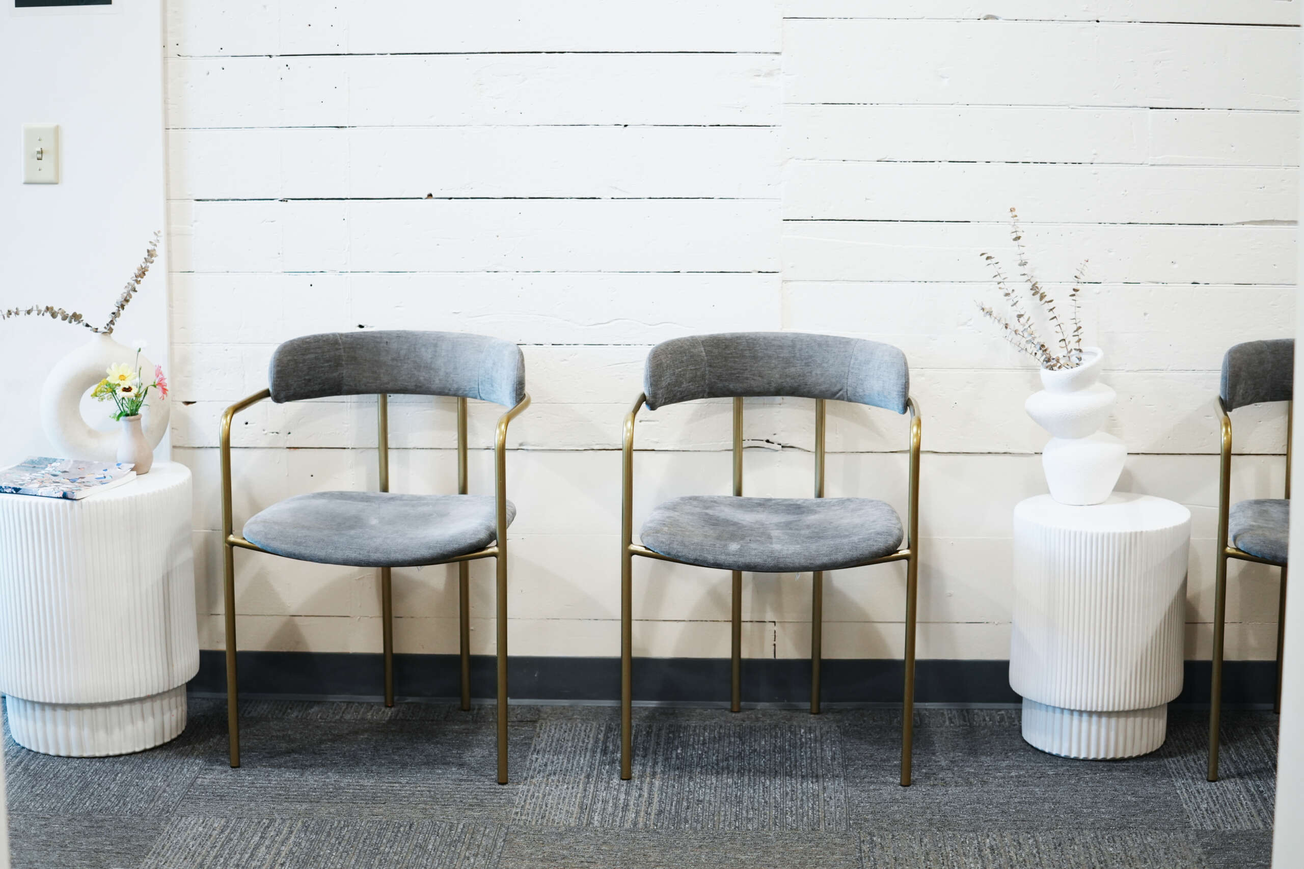 Local Burlington art and decor inside Bendavid Clinic
